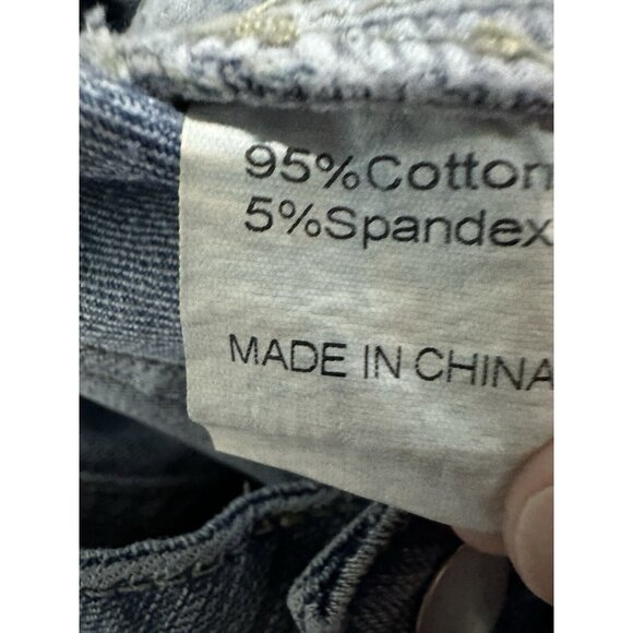 Boston Proper Women’s Black Embroidered High Rise Bootcut Denim Jeans 10 - Picture 7 of 10